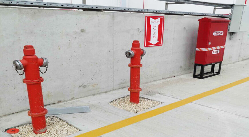 Yangın Hidrant Hattı